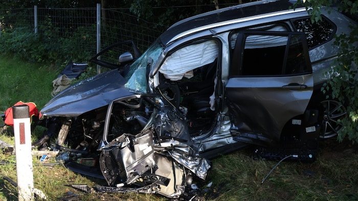 Das Ehepaar saß in diesem BMW X3.