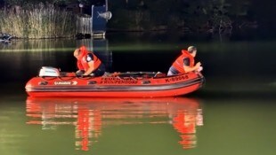 Der Rauschelesee wurde von den Einsatzkräften abgesucht