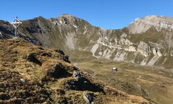 Im Bereich der Hammerspitze in Richtung Padasterjochhaus wurde der herrenlose Rucksack entdeckt.
