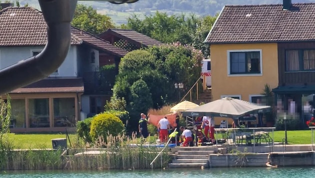 Der Pensionist dürfte wohl beim Baden das Bewusstsein verloren haben.