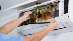 Klimaanlagen gelten als Brutstätte für krank machende Keime.