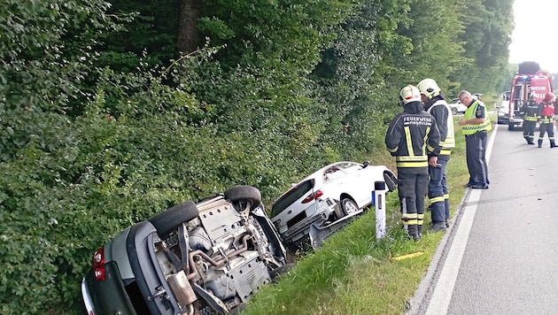 Die Fahrzeugbergung dauerte zwei Stunden.