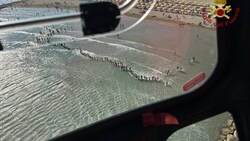 An diesem Küstenabschnitt wurde intensiv nach dem Sechsjährigen gesucht.