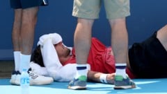 Arthur Rinderknech hatte mit der Hitze zu kämpfen.