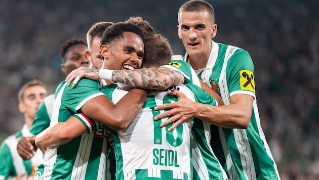 Gibt’s für die Rapidler gegen ETO Györ den Einzug in die Liga-Phase der Conference League zu ...