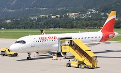 Gelandet! Die Stars von Real Madrid sind in Innsbruck angekommen.