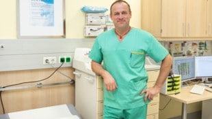 OA Dr. Klemens Rohregger, Leiter des Peritonealkarzinosezentrums am Ordensklinikum Linz ...