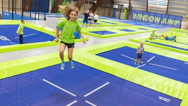 Der Jumpdome in Linz war laut Leiter Maximilian Fritz im Juli „bummvoll“