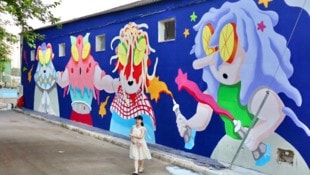 Streetartist Koctel ist heuer beim Urban Art Festival in Graz und Passail zu Gast.