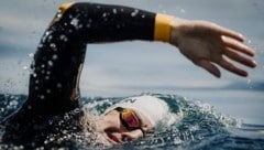Letztes Jahr musste der Schwimmer den Versuch wegen zu starker Strömung frühzeitig abbrechen.