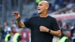Red Bull Salzburgs Trainer Thomas Letsch