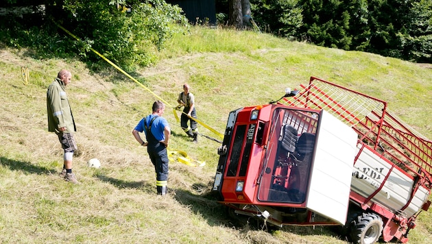 Der umgestürzte Heulader