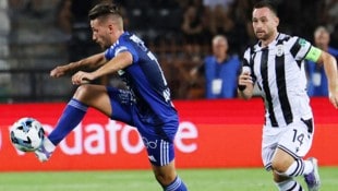 Donis Avdijaj hatte in Saloniki mit einem abgefälschten Schuss Pech