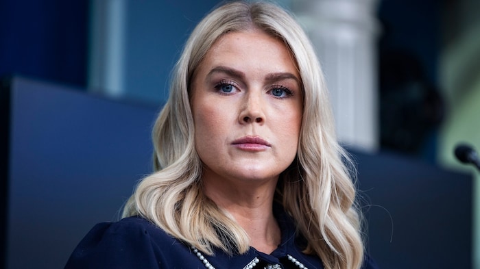 Trumps Pressesprecherin Karoline Leavitt