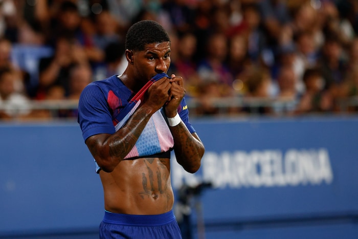 Rashford wechselte zu Barcelona.