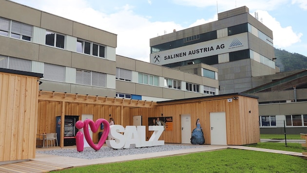 Die Zentrale der Salinen Austria AG in Ebensee: Dort gibt es auch ein Besucherzentrum.