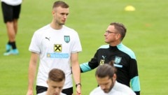 Wird Sasa Kalajdzic (links) bald wieder ein Thema für ÖFB-Teamchef Ralf Rangnick?