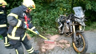 Die Unfallstelle in Koblach 