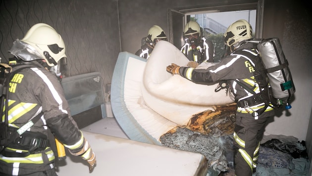 Die Feuerwehr hatte den Brand rasch unter Kontrolle.