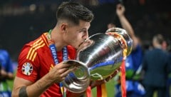 Álvaro Morata wurde mit Spanien 2024 Europameister.