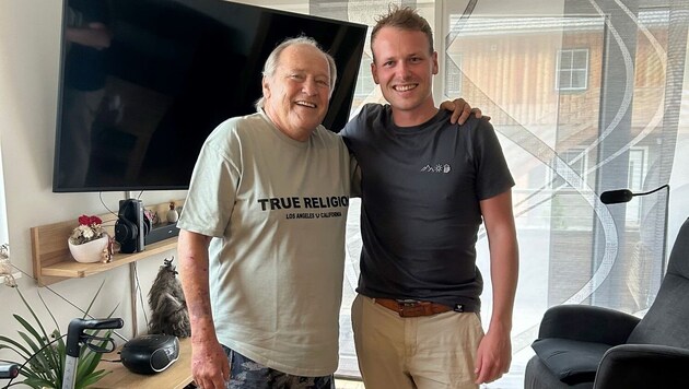 Der Flachgauer dankte seinem Lebensretter Simon