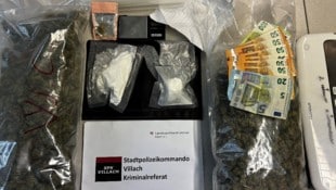 Cannabis, Kokain, Bargeld und eine Waage: Alles sichergestellt in einer Sporttasche.