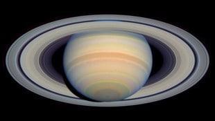 Der Gasriese Saturn mit seinen Ringen steht unter anderem im Fokus des Abends auf der ...