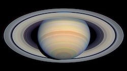 Der Gasriese Saturn mit seinen Ringen steht unter anderem im Fokus des Abends auf der ...