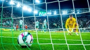 Im Hinspiel kassierten Hedl und Rapid zwei Gegentreffer.