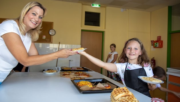 „Gesundes Essen ist für Kinder besonders wichtig“, sagt Winkler. Der Trend geht klar zu mehr ...