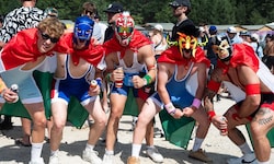 Sommer, Sonne, beste Stimmung ist bei den Partygästen garantiert.