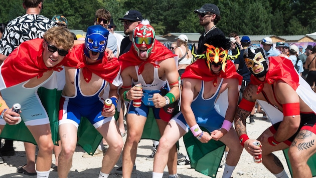 Sommer, Sonne, beste Stimmung ist bei den Partygästen garantiert.