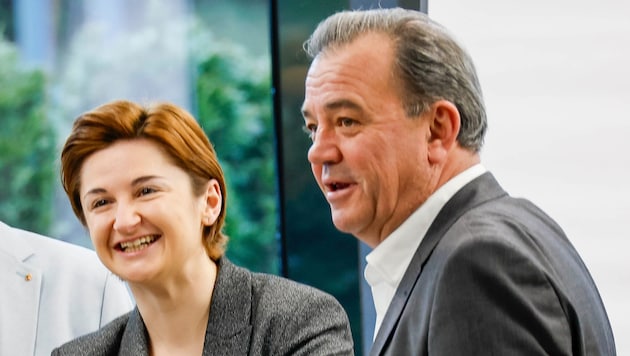 Marlene Svazek vertritt derzeit Christian Pewny in der Landesregierung.
