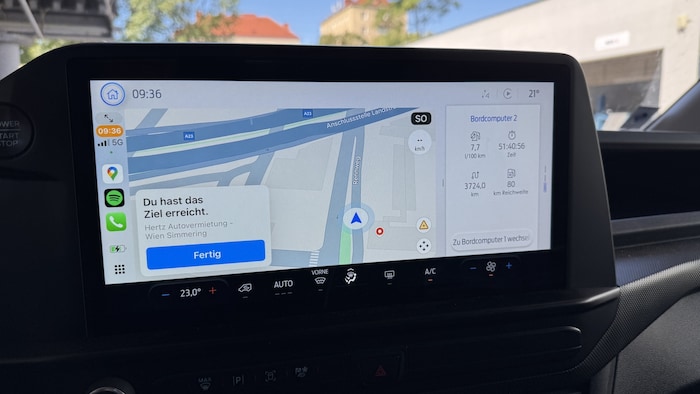 7,7 l/100 km als Bilanz nach über 3700 km geht völlig in Ordnung.