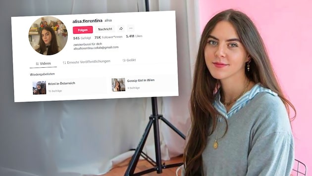 Influencerin Alisa Florentina (25) hat aus Spaß angefangen zu posten. Inzwischen erhält sie ...