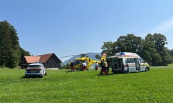 Einsatz der Rettungskräfte in Semriach
