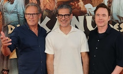 Christian Tramitz, Rick Kavanian und Michael „Bully“ Herbig bei der Premiere in Wien