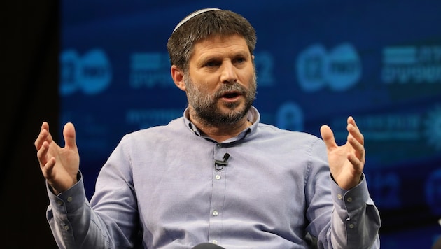 Israels ultrarechter Finanzminister Belazel Smotrich