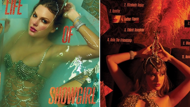 Auf Promotion-Bildern und dem Albumcover präsentiert sich Swift bereits als heißes ...