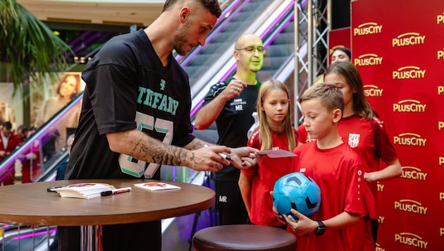 Auch heuer nimmt sich Marko viel Zeit für seine Fans.