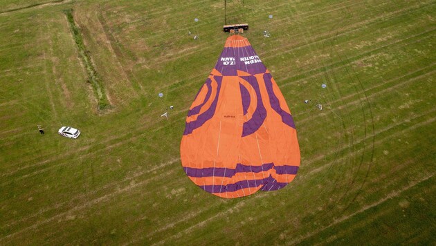 Wegen eines massiven Wetterumschwungs wurde die Landung zum Albtraum.