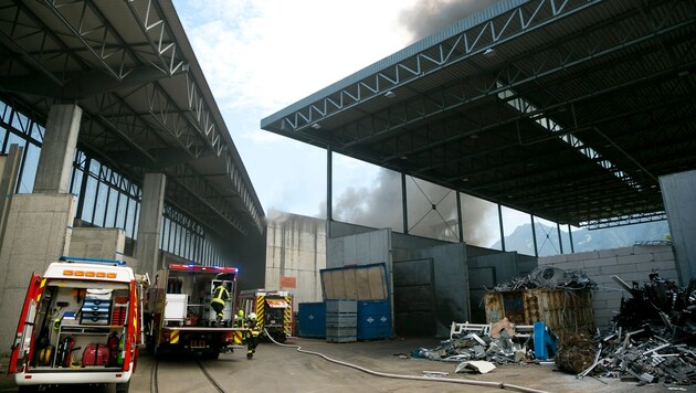 Vergangenen Donnerstag waren die Florianijünger beim Großbrand in Götzis gefordert.