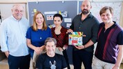 Ein Team, das vor und abseits der Kameras funktioniert: Karl Fischer, Susi Stach, Sascha Bigler, ...