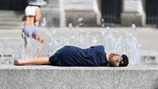 Ganz Österreich schwitzt bei 35 Grad – am Abend ziehe erste Gewitterwolken auf und bringen ...