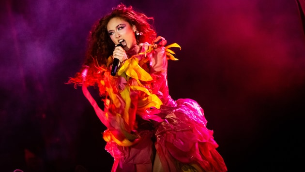 Eine Bombastshow, die visuell und auditiv keine Wünsche übrigließ: Chappell Roan bei ihrem ...