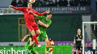 Robin Voisine (Mitte) wird der Austria am Freitag beim KSV voraussichtlich fehlen.