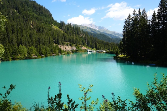 Dass Stauseen schön sein können, beweist eindrucksvoll der Verwallsee bei St. Anton.