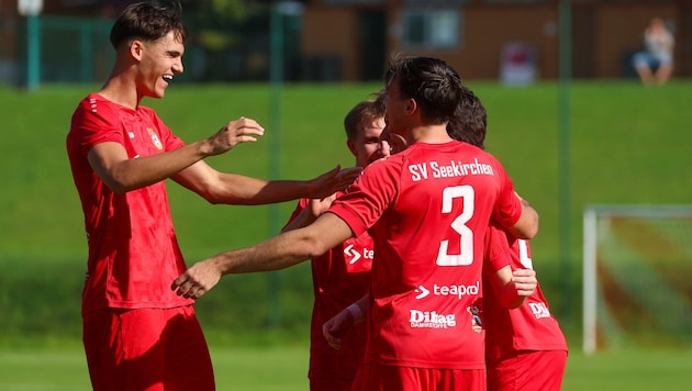Seekirchen kommt aus dem Jubeln aktuell nicht heraus.