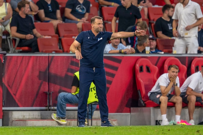 Trainer Ferdinand Feldhofer blickt dem Duell mit der WSG Tirol zuversichtlich entgegen.