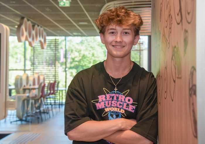 Richis großer Traum ist es, in einem Jahr an offiziellen Bodybuilding-Wettbewerben ...